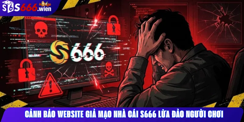 Cảnh báo website giả mạo nhà cái S666 lừa đảo người chơi